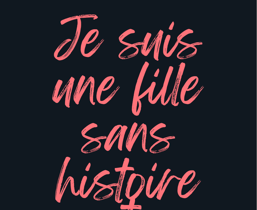 JE SUIS UNE FILLE SANS HISTOIRE, Alice Zeniter