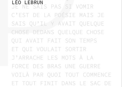 LA BAGARRE ! Léo Lebrun