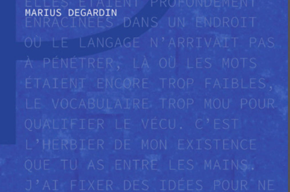 LES MANDRAGORES, Marius Degardin